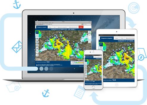 Cartografia Meteomed da Mobile