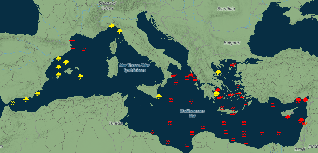 Mappa allerte
